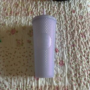 Purple Starbucks iridescent spike cup